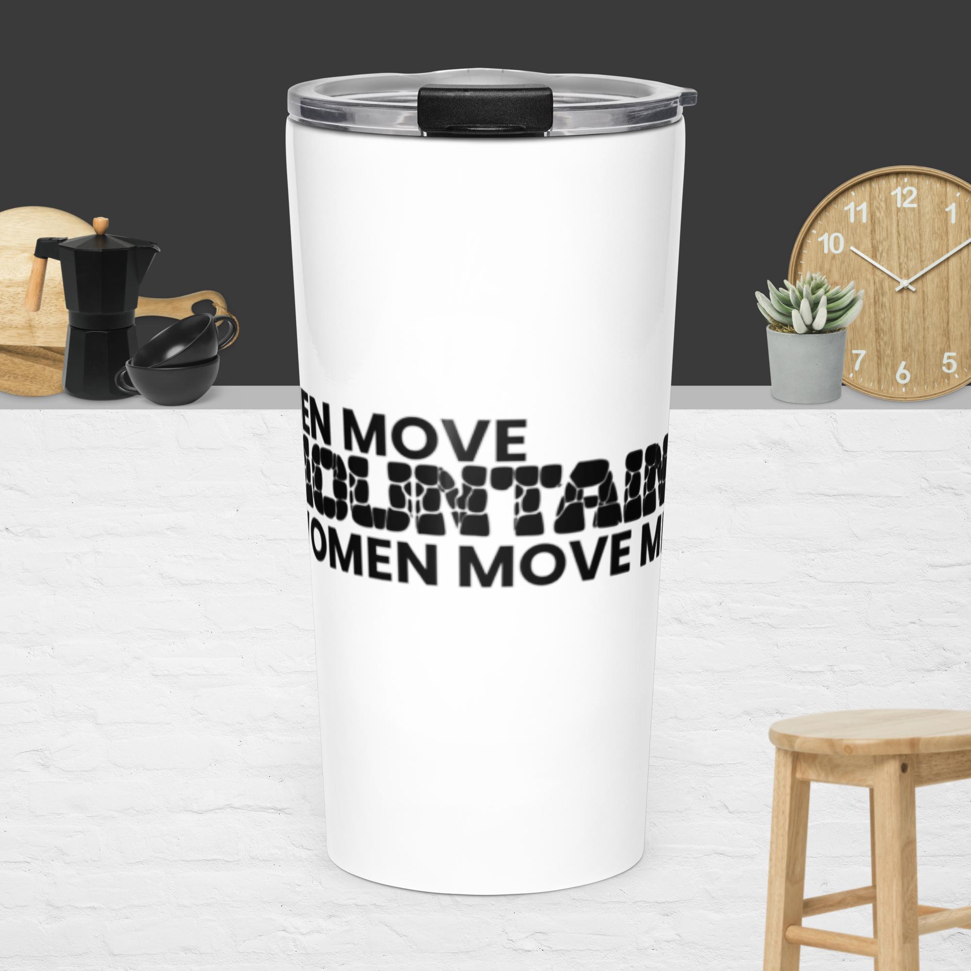 Tapered stainless steel tumbler