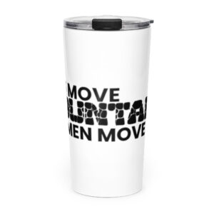 Tapered stainless steel tumbler